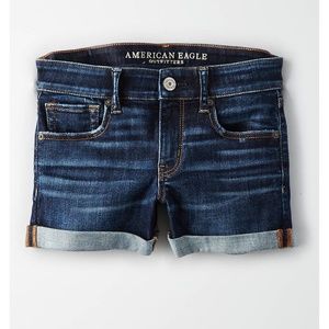 American Eagle Jean Cuff Shorts